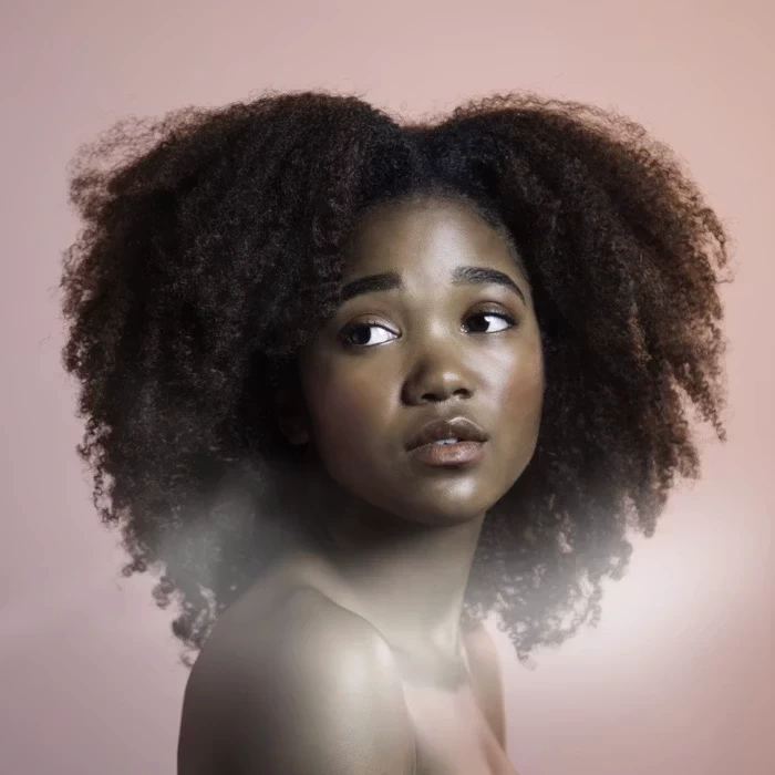 Restored portrait of a child